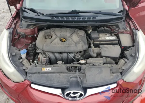 2016 Hyundai Elantra Se из США, поврежденный, VIN 5NPDH4AE3GH770508